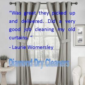 curtains dry cleaning