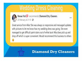 best wedding dress cleaners